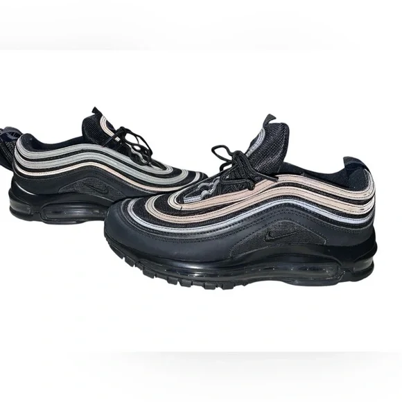 NIKE AIR MAX 97 TRIPLE BLACK - Picture 2 of 7